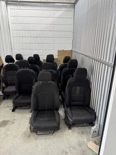 12 Cloth Car Seats Mix Of Front Buckets And Rears In Decent Used Condition Nice