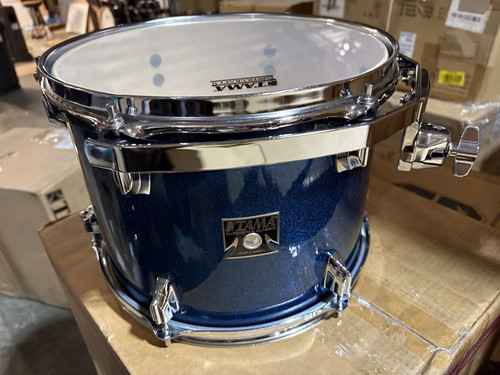 Tama Superstar Classic 12 Durchmesser x 9 Ahorn Tom Blue Sparkle - Bild 1 von 3