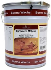 Natur HARTWACHS M&Ouml;BEL&Ouml;L Holz&ouml;l M&ouml;bel Wachs Parkett Holzboden 5 Liter