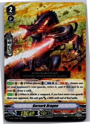 BERSERK DRAGON V-BT01/010EN TRIPLE RARE CARDFIGHT!! VANGUARD MP