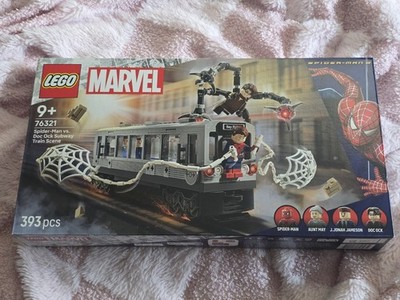 LEGO Marvel: SpiderMan vs Doc Ock U-Bahn Zug Szene (76321) 9+ Neu & versiegelt