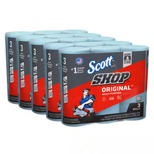 Blue Shop Towel Cleaning Wipes 3-Pack Bundle of 5 