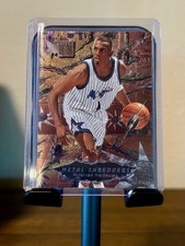 1996-97 Fleer Metal - Metal Shredders Anfernee Hardaway #239 Orlando Magic NBA