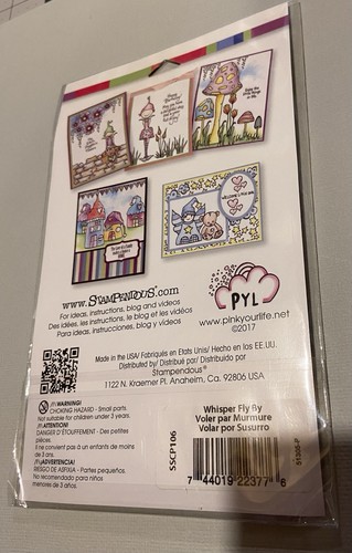 Stampendous Clear Ink Stempel ~ Blumen, Hase, Katze, Elfe - 4 Sets alle NEU - Trans - PYL - Bild 9 von 9