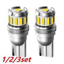 1/2set AUXITO T10 LED Plate License Light 6000K Bulb  White Bright 168 2825 194