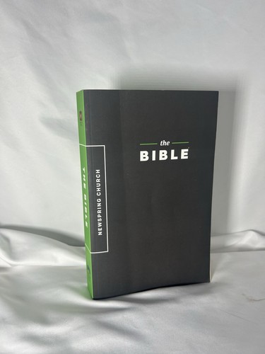 New Spring Church Bible Society New Living Translation NLT Bible Soft Cover - Bild 1 von 3