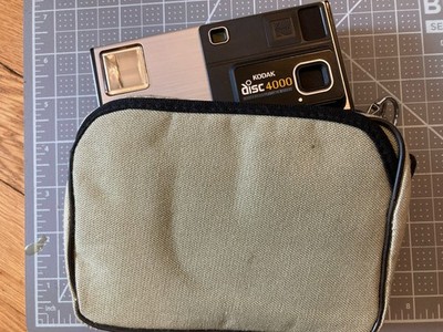 Kodak Disc 4000 Vintage Retro Camera with Strap And Case | eBay