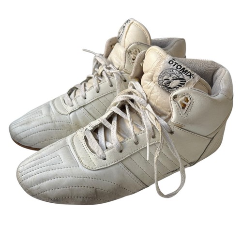 Scarpa sportiva Otomix Classic sollevamento pesi palestra pelle uomo 9 donna 10,5 F104 - Foto 2 di 20