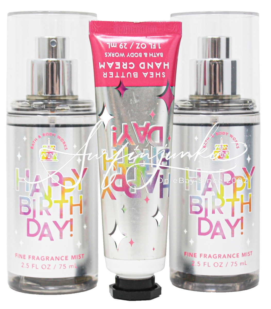 Bath & Body Works Happy Birthday Mini Travel Fragrance Spray Mist
