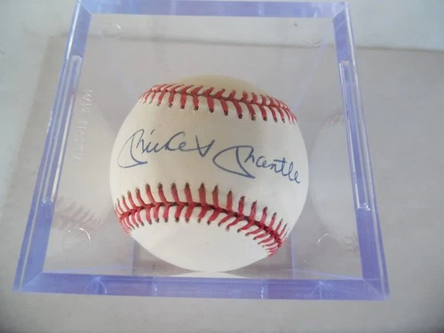Mickey Mantle HOF Signed Autographed American League Baseball Ball