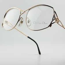 Vintage Christian Dior 2711 Eyeglasses Austria Frame 56mm Eyewear Specs