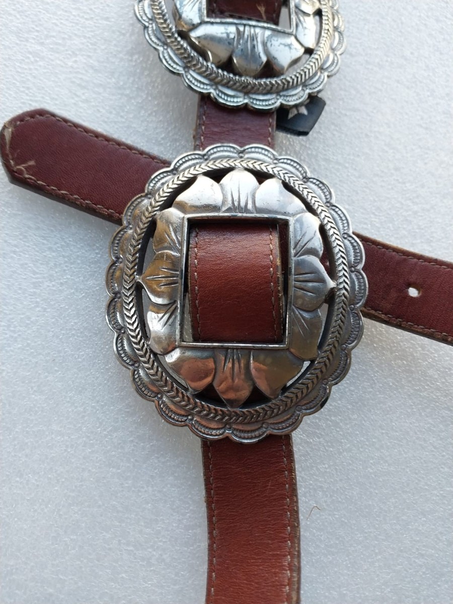 ベルト 1993 USA Archive Brighton Concho Belt USA 1993 Archive Brighton Concho Belt - メルカリ