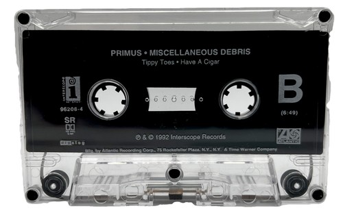 Vintage Cassette Tape PRIMUS "Miscellaneous Debris" (1992) ***FAST SHIPPING*** - Picture 5 of 8