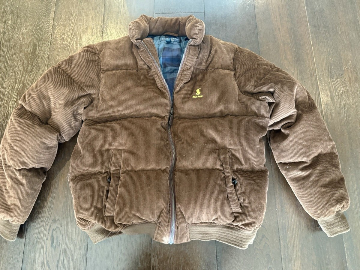 Palace x Polo Ralph Lauren Limited Edition Corduroy Down Puffer
