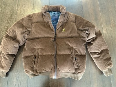 PALACE x Ralph Lauren Down Jacket・Brown Palace x Polo Ralph Lauren Limited Edition Corduroy Down Puffer