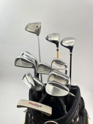 Mizuno Golf Package Set 13 Clubs Regular Flex /Right /New Grips /Cart Bag /28197 - Picture 1 of 22