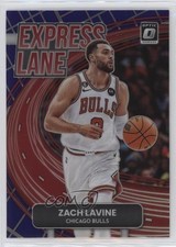 2022-23 Panini Donruss Optic Express Lane Purple Prizm Zach LaVine #15 uk2