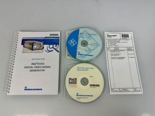 Rohde & Schwarz DVSG Digital Video Signal Generator + B30 HD/SD Decoder - Picture 12 of 12