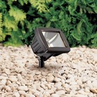 Libra Black Low Voltage LED Landscape Flood Light