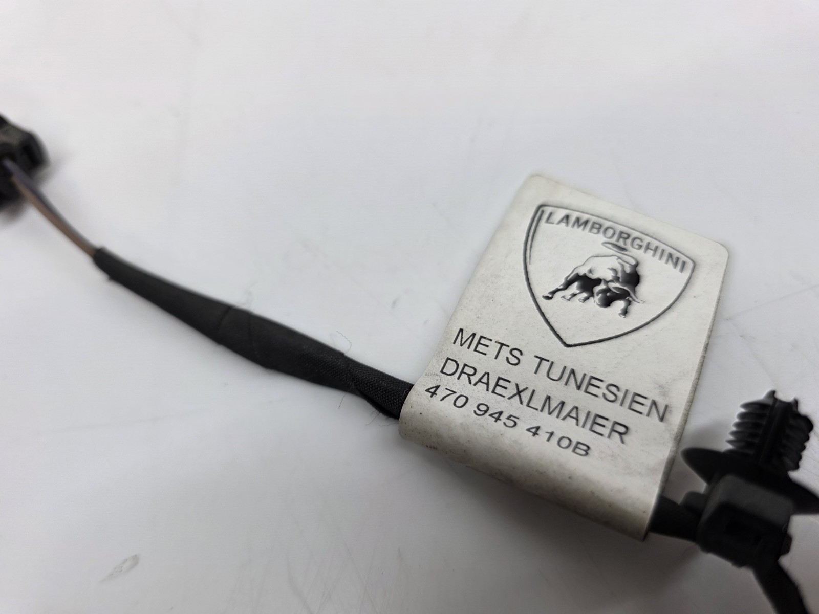 LAMBORGHINI AVENTADOR LP740 770 REAR MARKER LIGHT WIRING HARNESS OEM 470945410B
