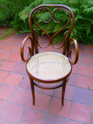 Antiker  THONET - Sessel in originalem Zustand