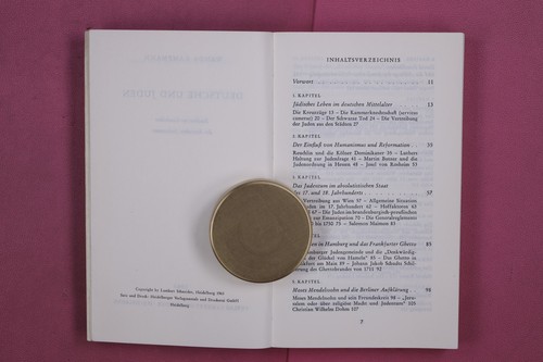 277114 Wanda Kampmann DEUTSCHE UND JUDEN Verlag Lambert Schneider Studien zur - Bild 3 von 3