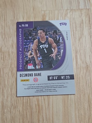 desmond bane auto   nbaカード 2020-21 Prizm Draft Picks DESMOND BANE Red Autograph /199 #PA-DB