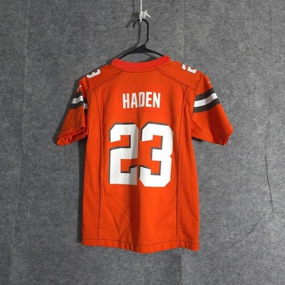 Cleveland Browns Joe Haden #23 NFL Nike Jersey Orange Kids Size