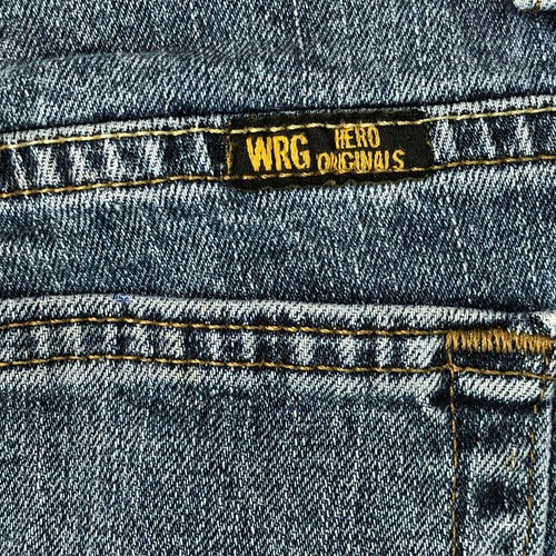 WRG Hero Original Kids Med Blue Wash Jeans with Adjustable Waist - Sz 10 - Picture 3 of 14