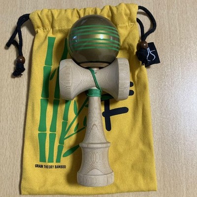 けん玉 Grain Theory Bamboo TF Model Grain Theory Bamboo Kendama Tf Model Rare Unused with