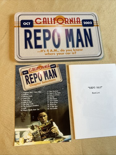 REPO MAN Limited Edition Anchor Bay Tin DVD/CD #07141/30000 - Bild 3 von 11