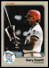1983 Fleer #613 Gary Gaetti Rookie Minnesota Twins