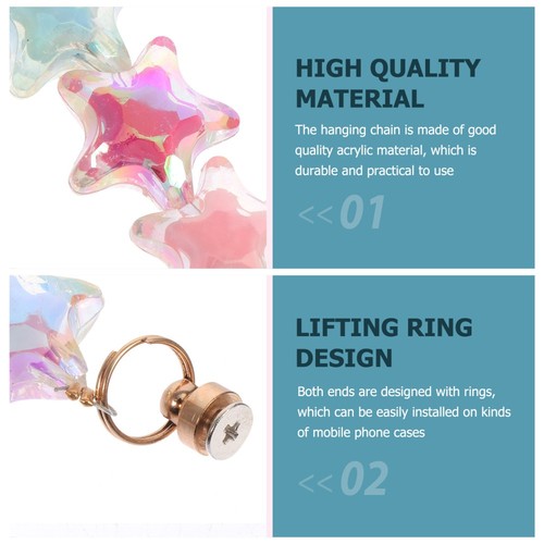 2 Pcs Mobile Phone Anti-fall Chain Accessories Charm Aesthetic Charms - 第 4/12 張圖片