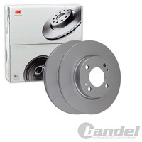 2X NK Bremsscheiben 251Mm BelÜFtet Vorne Passend FÜR Mitsubishi Attrage Space |