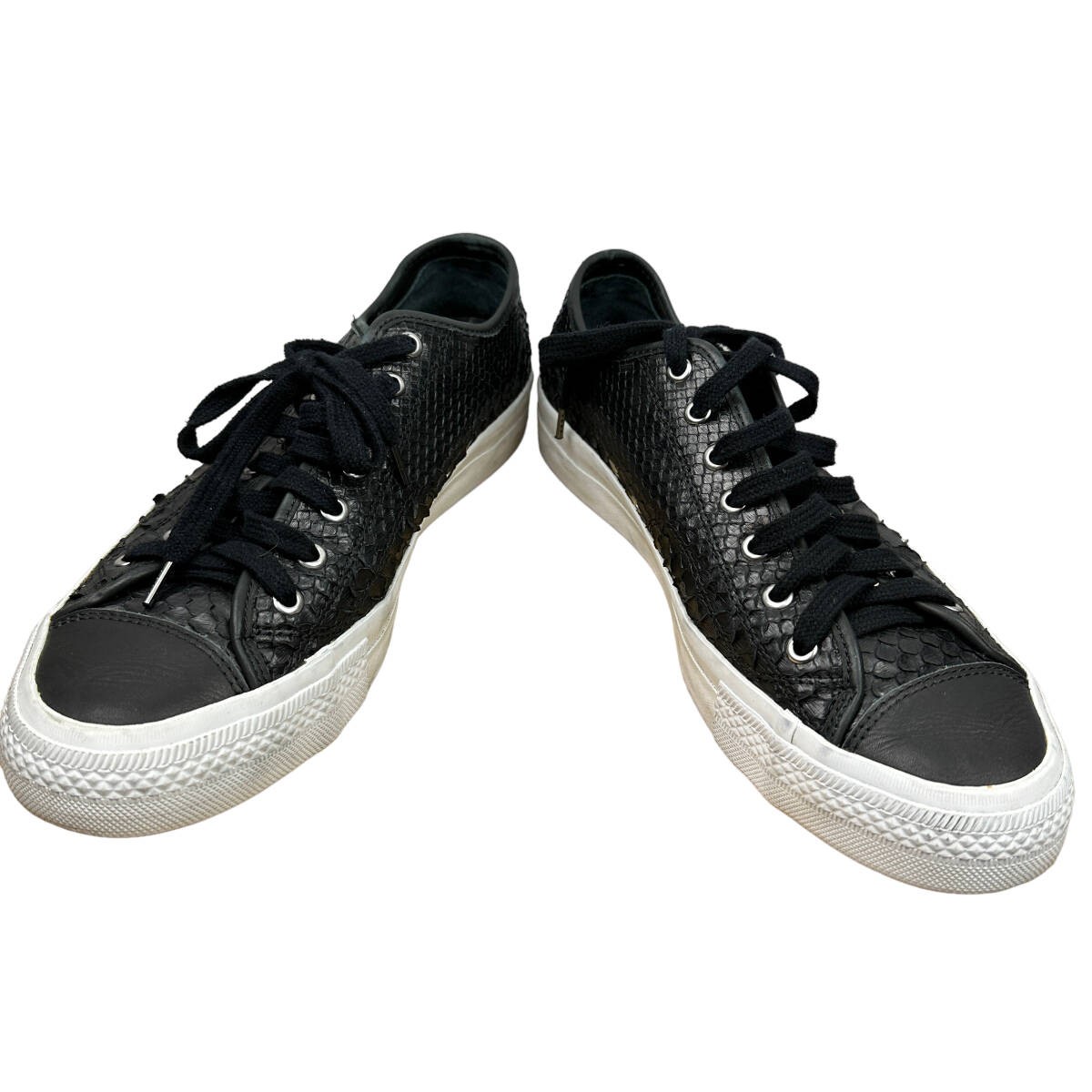 Visvim Skagway Lo Python Black Size M10 Sneakers - image 2