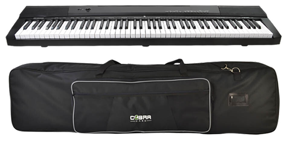 88 Key Digital Piano Keyboard & Bag Set -Touch Sensitive Keys| In-Built Programs