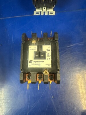 Copeland 012-3060-01, 3-Pole Starter, 60A, 120V Coil, New, Shipped Priority Mail
