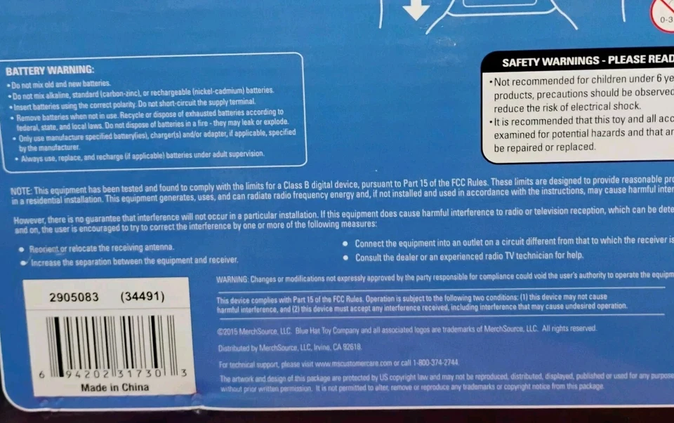 Blue Hat Boat Racers Control Remoto Amarillo RC Doble Hélice Lancha Rápida NUEVA EN CAJA Foto 4 de 4