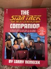 Star Trek the Next Generation Companion by Larry Nemecek (1995, Revised) B50