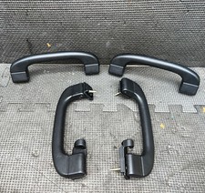 💥 OEM 1999-2003 BMW E39 M5 S62 SEDAN BLACK INTERIOR HEADLINER ROOF GRAB HANDLES