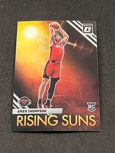 2023-24 Panini Donruss Optic Basketball Amen Thompson Rising Suns #15 - Rockets