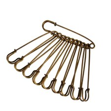 50 Pcs Large Steel Safety Pins 3 inch Heavy Duty Safety Pins for Blankets Ski...