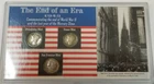 The End of an Era-1945 Mercury Dime set of 3 AUNC