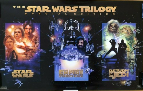 STAR WARS TRILOGY SPECIAL EDITION R-97 RARE MOVIE POSTER MINT STATE 16X26 - 第 4/7 張圖片