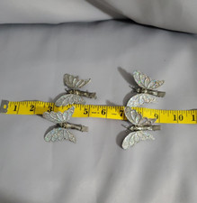 Butterfly Tiara Pageant Headband Headpiece Bride Prom Wedding Princess Accessory