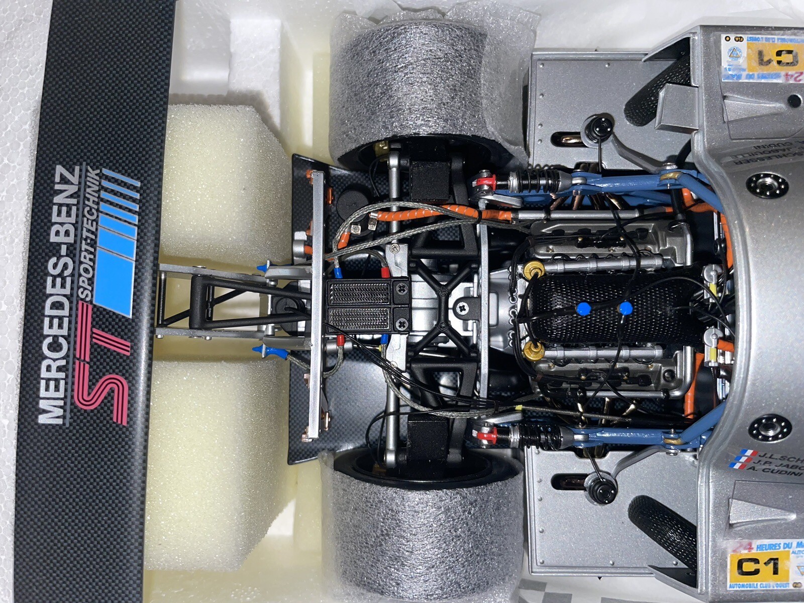 EXOTO 89 Sauber-Mercedes C-9 #62 24h/LeMans Schlesser/Jaboui 1:18 