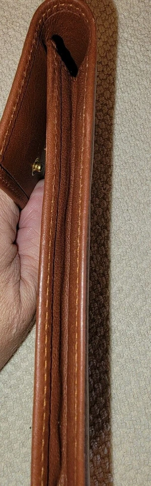 Schaeffer眼镜盒,棕色皮革眼镜  — 第 3/4 张图片