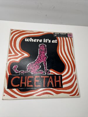 WHERE IT'S AT CHEETAH Record Vinyl ORG 1966 RARE STEREO LIVE GARAGE-PSYCH