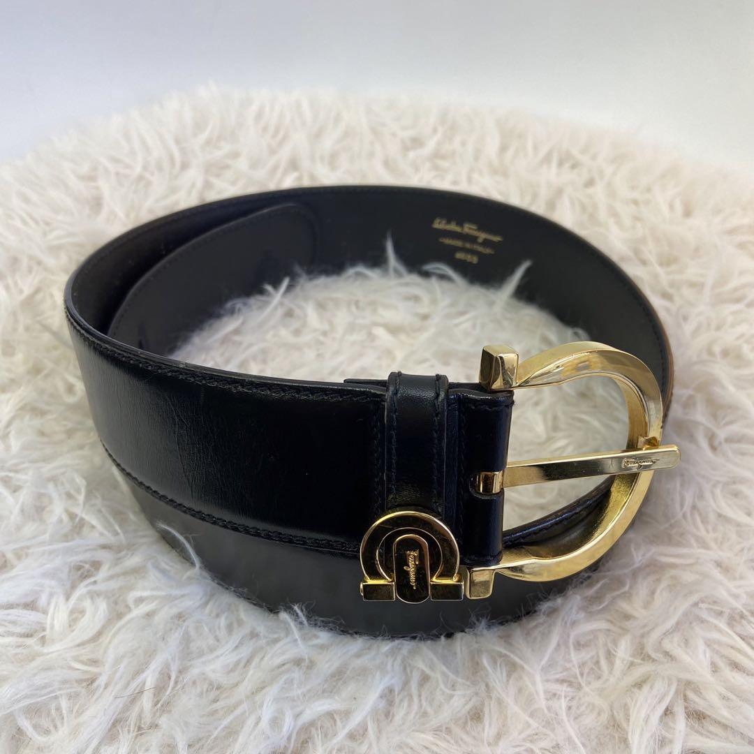 Salvatore Ferragamo Gancini Gold Belt 4603 | eBay