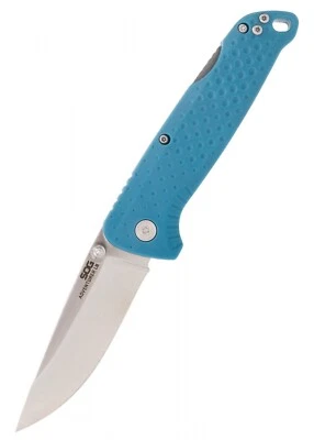 SOG ADVENTURER LB NORDIC BLUE, SATIN, Taschenmesser Klappmesser Folder